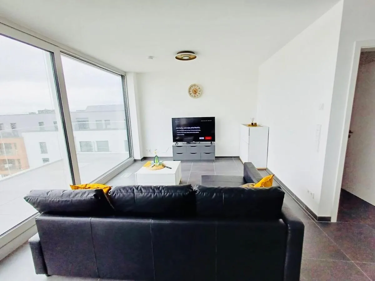 Luxury Penthouse With 2 Bedrooms, Terrace&Parking In Center Hesperange